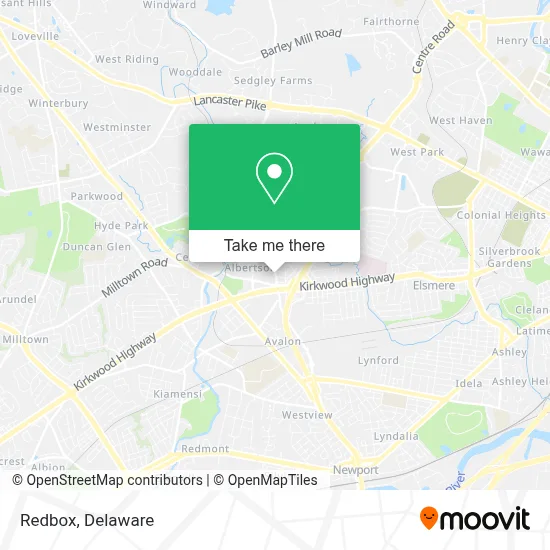 Redbox map