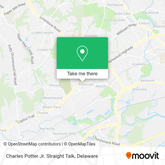 Charles Potter Jr. Straight Talk map