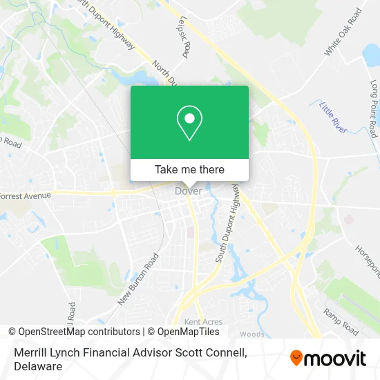 Merrill Lynch Financial Advisor Scott Connell map