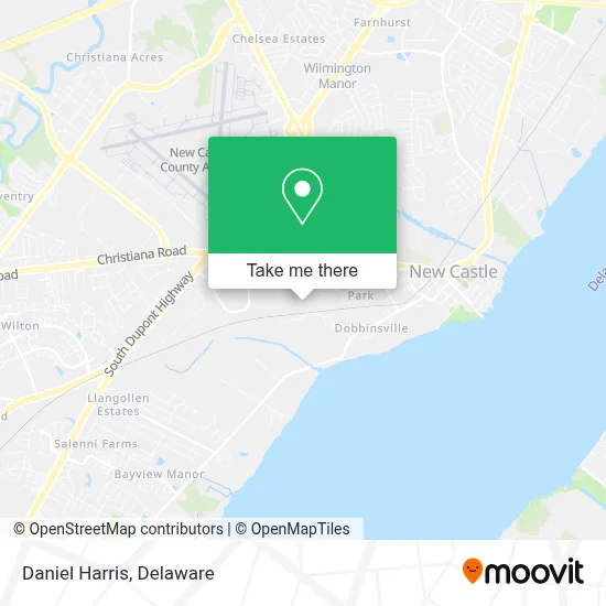 Daniel Harris map