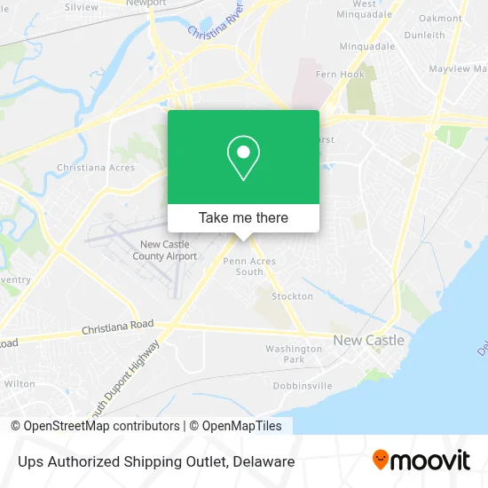 Ups Authorized Shipping Outlet map