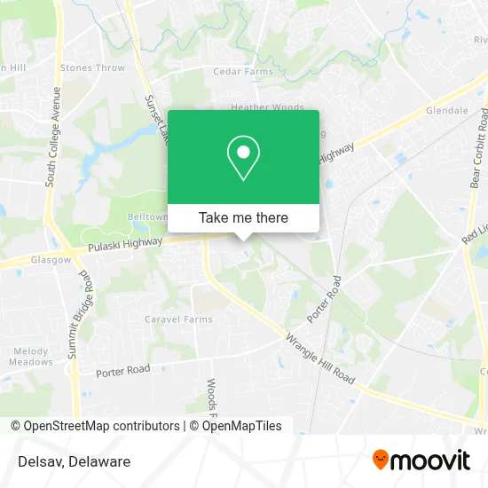 Delsav map