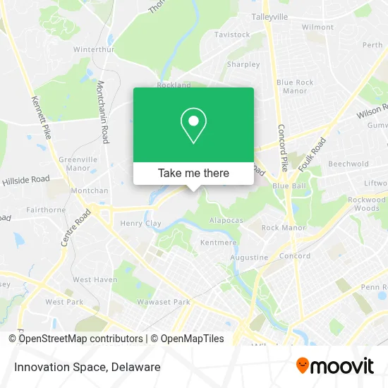 Innovation Space map