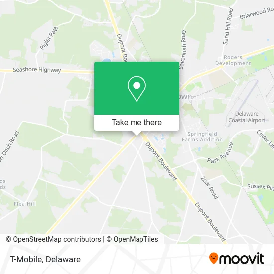 T-Mobile map