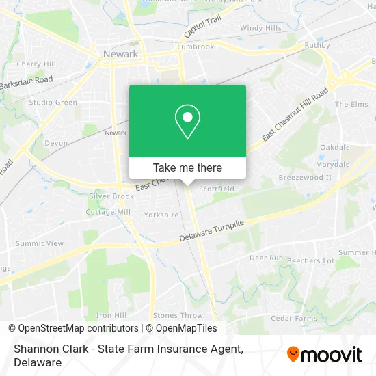Shannon Clark - State Farm Insurance Agent map