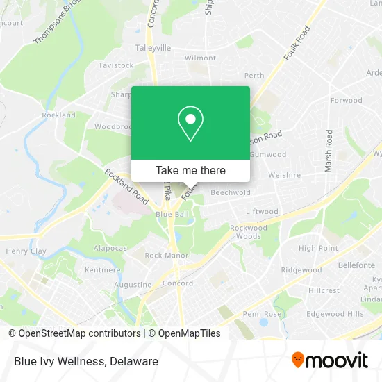 Blue Ivy Wellness map