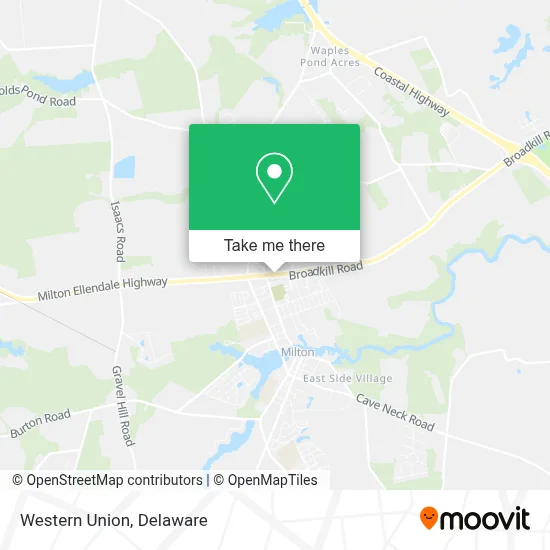 Western Union map