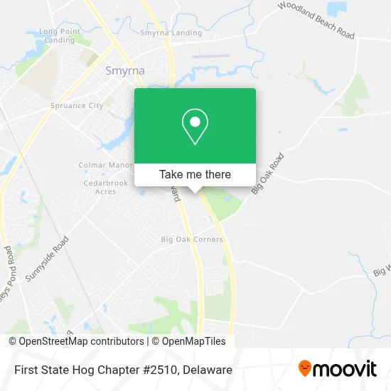 First State Hog Chapter #2510 map