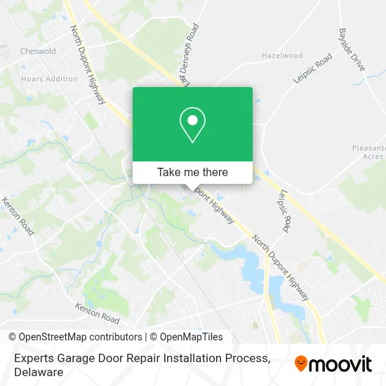 Experts Garage Door Repair Installation Process map