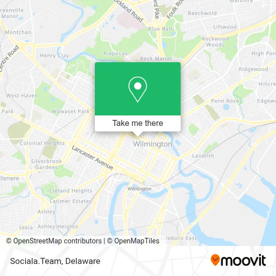 Sociala.Team map