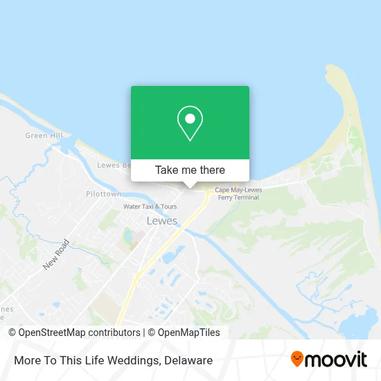 More To This Life Weddings map