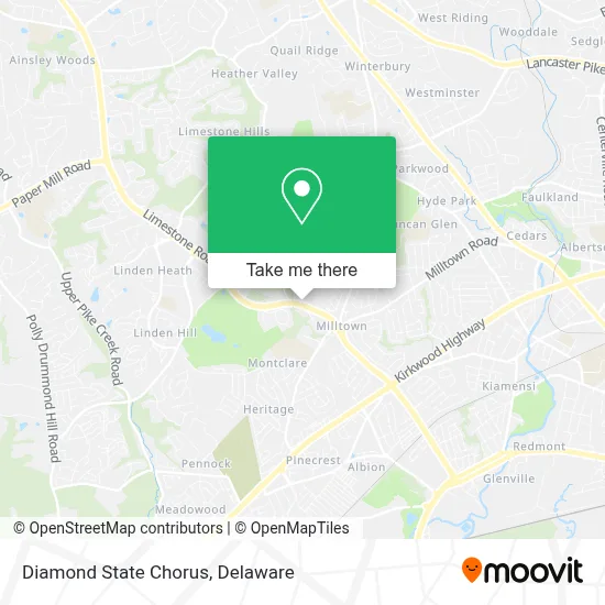 Diamond State Chorus map