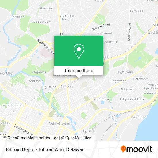 Bitcoin Depot - Bitcoin Atm map