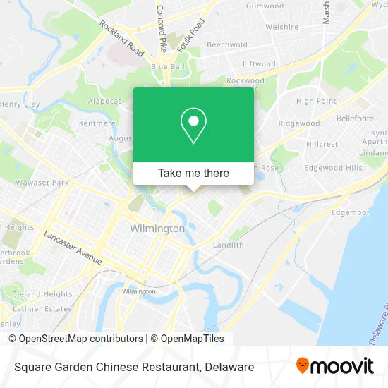 Square Garden Chinese Restaurant map