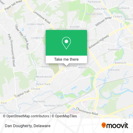 Dan Dougherty map