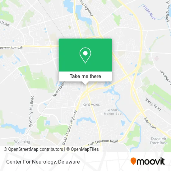 Center For Neurology map