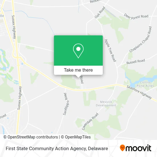 First State Community Action Agency map