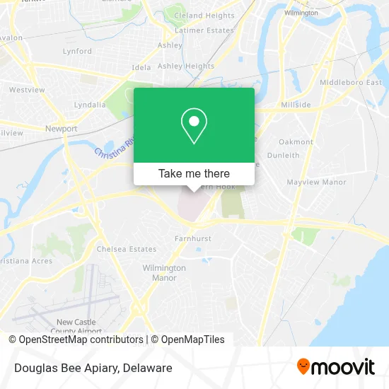 Douglas Bee Apiary map
