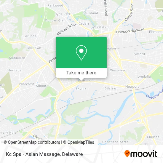 Kc Spa - Asian Massage map
