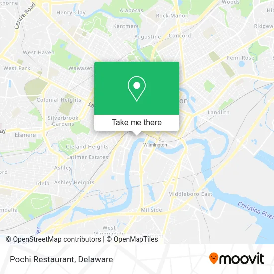Pochi Restaurant map