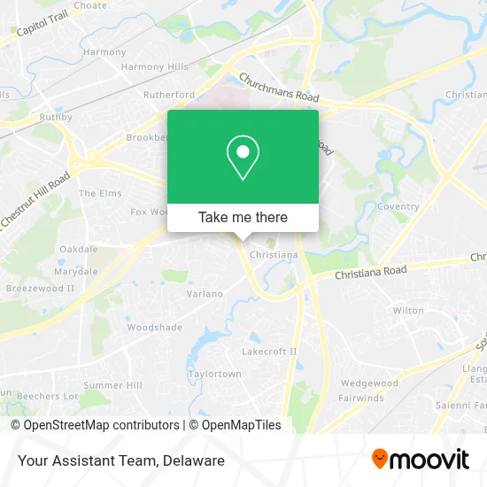 Your Assistant Team map