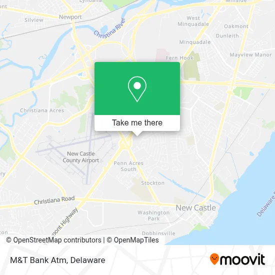 M&T Bank Atm map