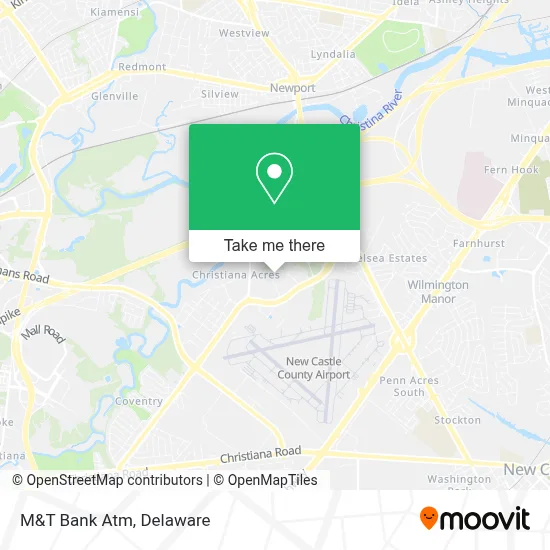M&T Bank Atm map
