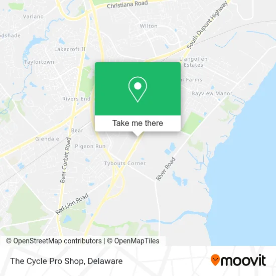 The Cycle Pro Shop map