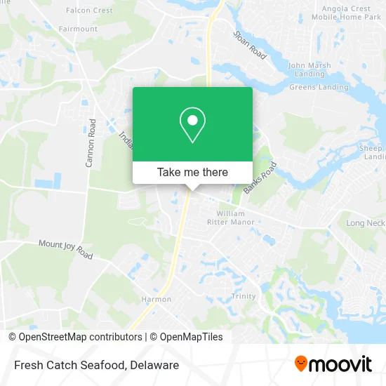 Fresh Catch Seafood map
