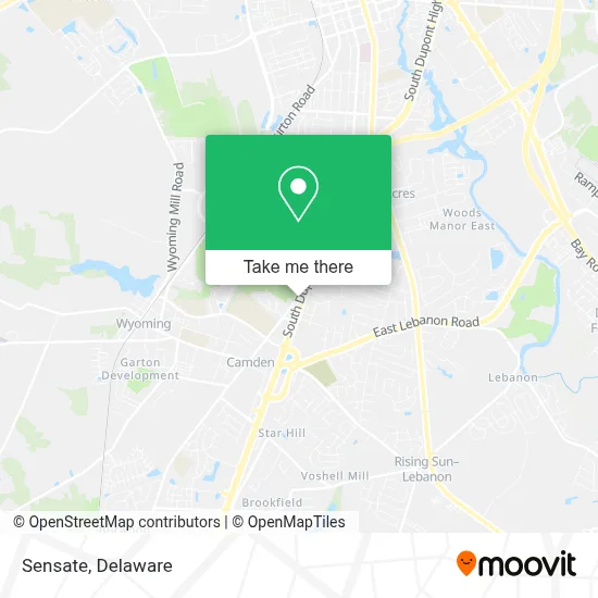 Sensate map