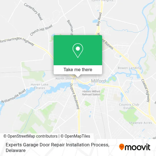Experts Garage Door Repair Installation Process map