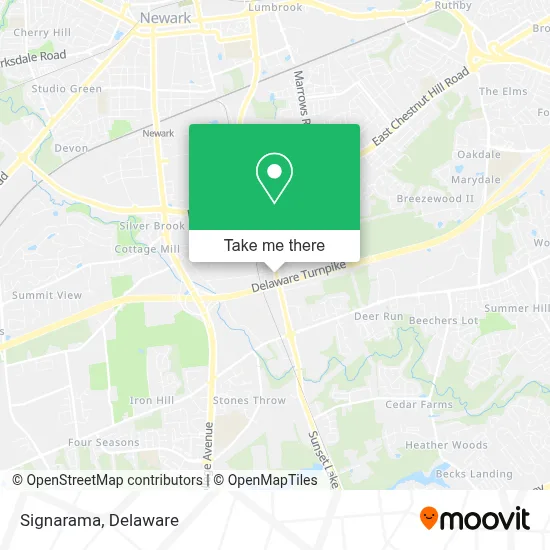 Signarama map