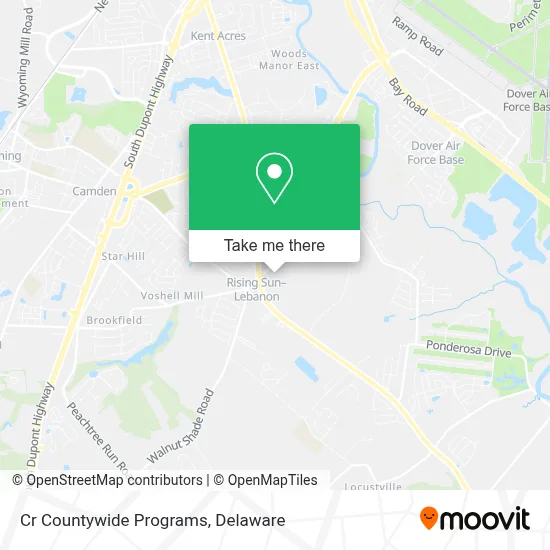 Cr Countywide Programs map