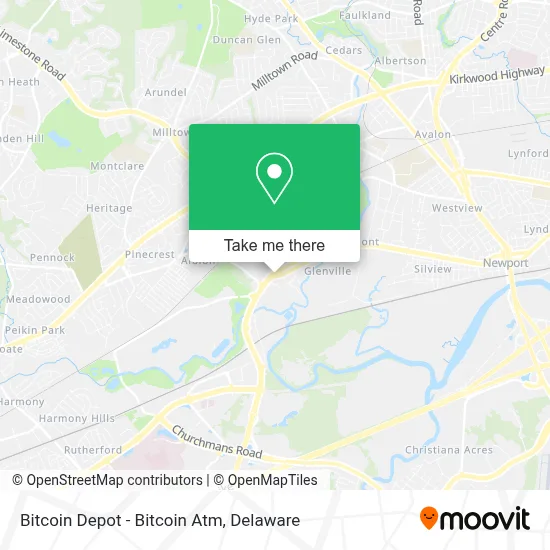 Bitcoin Depot - Bitcoin Atm map