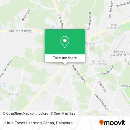 Little Faces Learning Center map