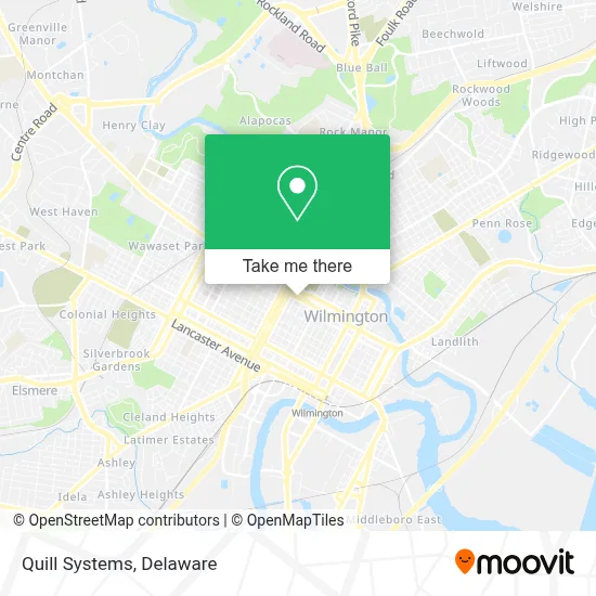 Quill Systems map
