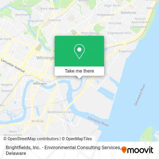 Brightfields, Inc. - Environmental Consulting Services map
