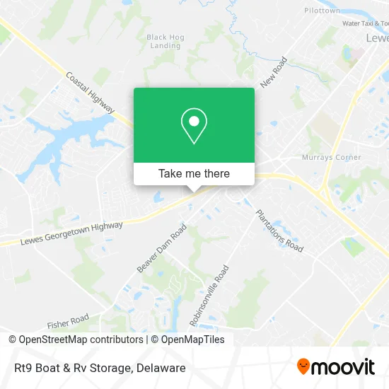 Rt9 Boat & Rv Storage map