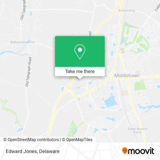 Edward Jones map