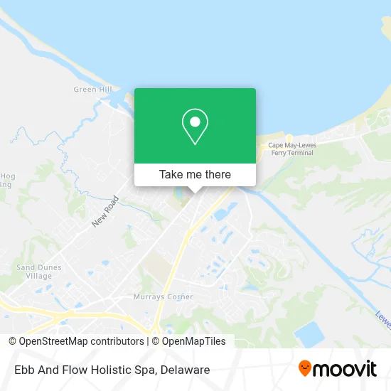 Ebb And Flow Holistic Spa map