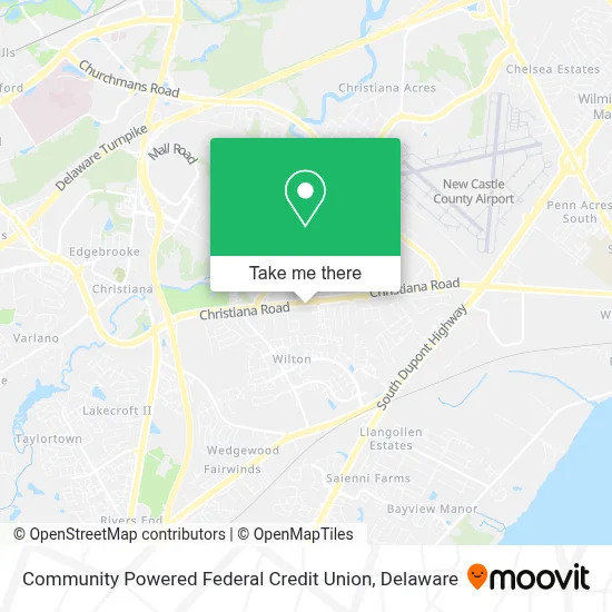 Community Powered Federal Credit Union map