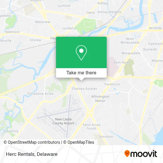 Herc Rentals map