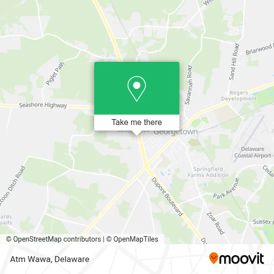 Atm Wawa map