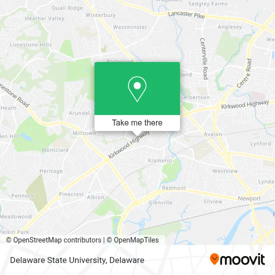 Delaware State University map