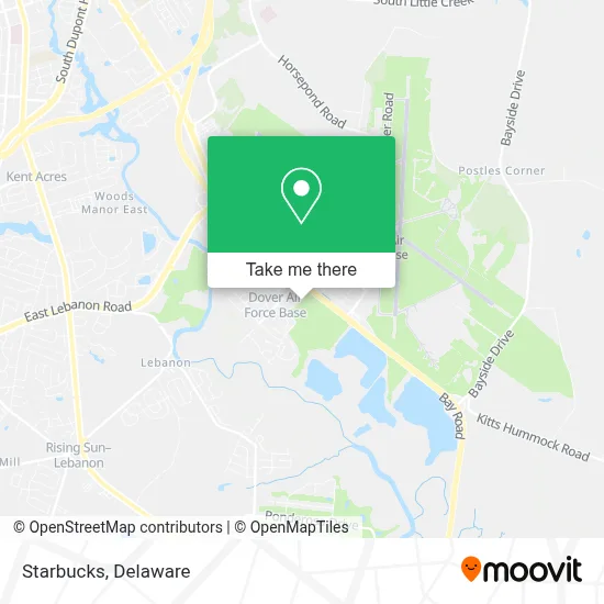 Starbucks map