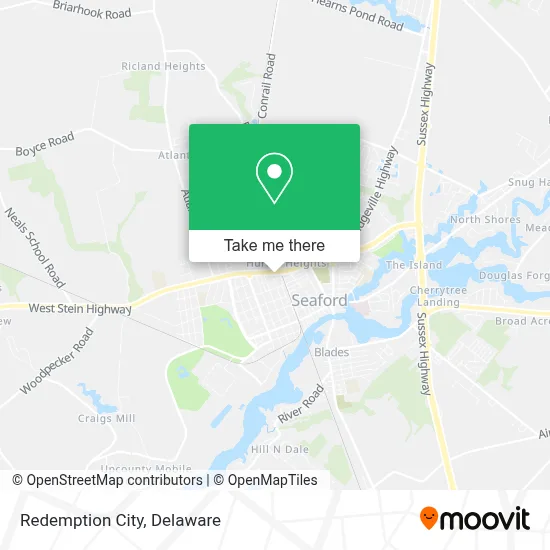 Redemption City map