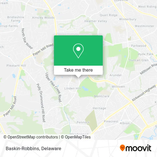 Baskin-Robbins map