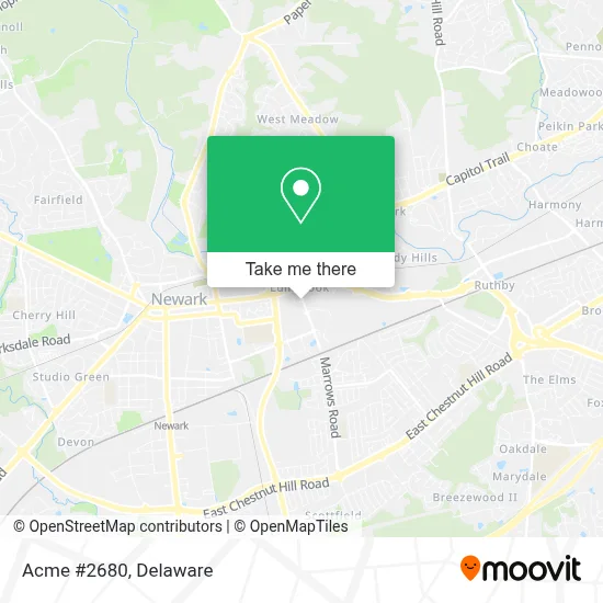 Acme #2680 map