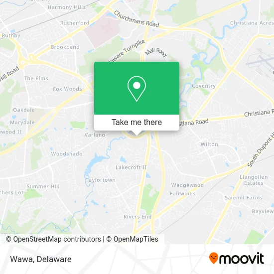 Wawa map