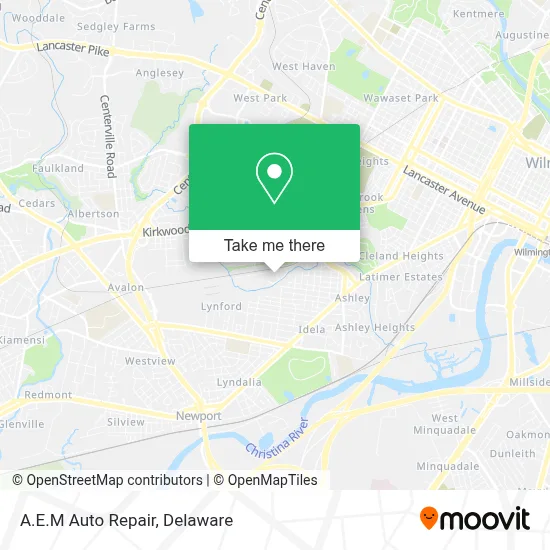 A.E.M Auto Repair map